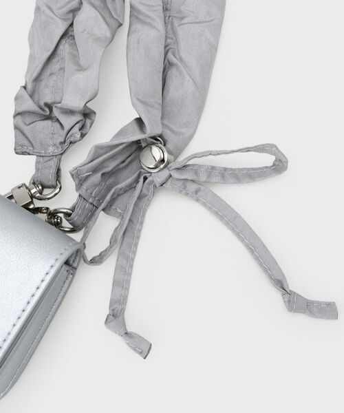 OPAQUE.CLIP / オペーク ドット クリップ その他小物 | ミニバッグ付きフリルショルダーストラップ | 詳細10