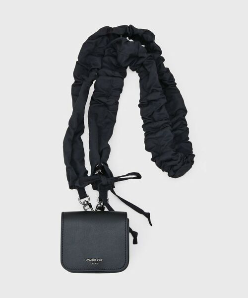 OPAQUE.CLIP / オペーク ドット クリップ その他小物 | ミニバッグ付きフリルショルダーストラップ | 詳細5