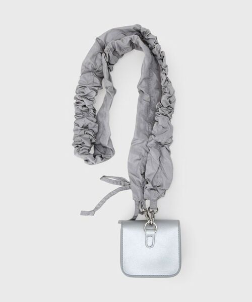 OPAQUE.CLIP / オペーク ドット クリップ その他小物 | ミニバッグ付きフリルショルダーストラップ | 詳細7