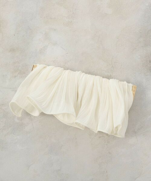 OPAQUE.CLIP / オペーク ドット クリップ ヘアアクセサリー | フリルデザインヘアカフ | 詳細2