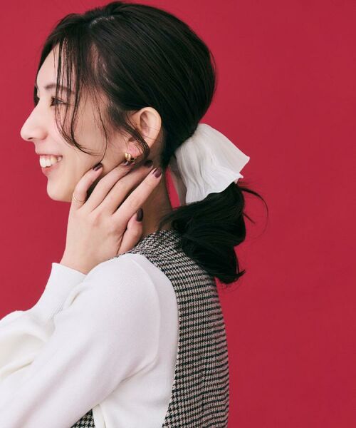 OPAQUE.CLIP / オペーク ドット クリップ ヘアアクセサリー | フリルデザインヘアカフ | 詳細6