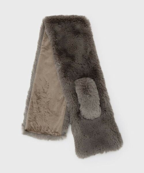OPAQUE.CLIP / オペーク ドット クリップ マフラー・ショール・スヌード・ストール | フェイクファー差し込みティペット | 詳細2