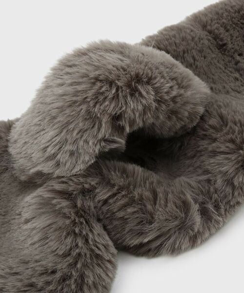 OPAQUE.CLIP / オペーク ドット クリップ マフラー・ショール・スヌード・ストール | フェイクファー差し込みティペット | 詳細3