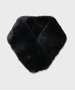 OPAQUE.CLIP / オペーク ドット クリップ マフラー・ショール・スヌード・ストール | 【マグネット仕様】フェイクファーミニティペット