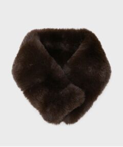 OPAQUE.CLIP / オペーク ドット クリップ マフラー・ショール・スヌード・ストール | 【マグネット仕様】フェイクファーミニティペット