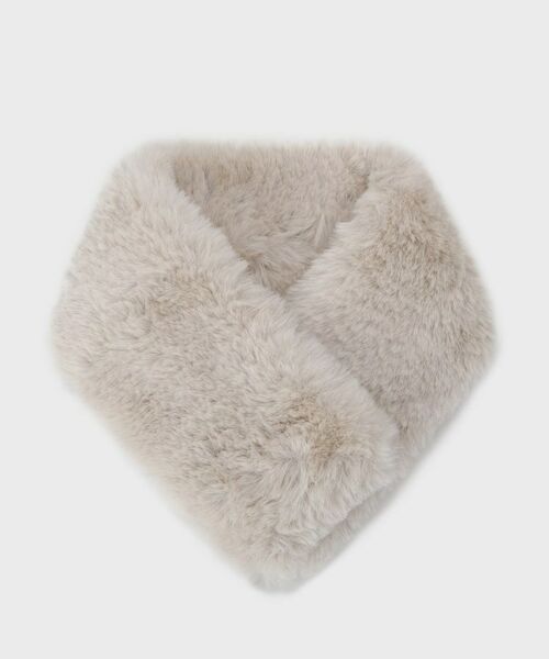 OPAQUE.CLIP / オペーク ドット クリップ マフラー・ショール・スヌード・ストール | 【マグネット仕様】フェイクファーミニティペット | 詳細1