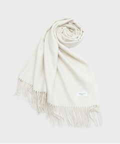 OPAQUE.CLIP / オペーク ドット クリップ マフラー・ショール・スヌード・ストール | 大判無地フリンジボリュームストール