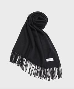 OPAQUE.CLIP / オペーク ドット クリップ マフラー・ショール・スヌード・ストール | 大判無地フリンジボリュームストール