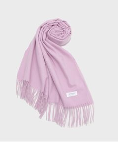 OPAQUE.CLIP / オペーク ドット クリップ マフラー・ショール・スヌード・ストール | 大判無地フリンジボリュームストール