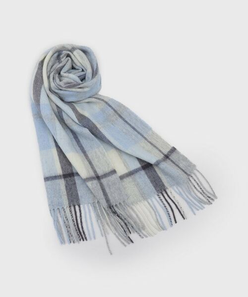 OPAQUE.CLIP / オペーク ドット クリップ マフラー・ショール・スヌード・ストール | ウール100%マフラー【12col/洗える】(グレー(212))