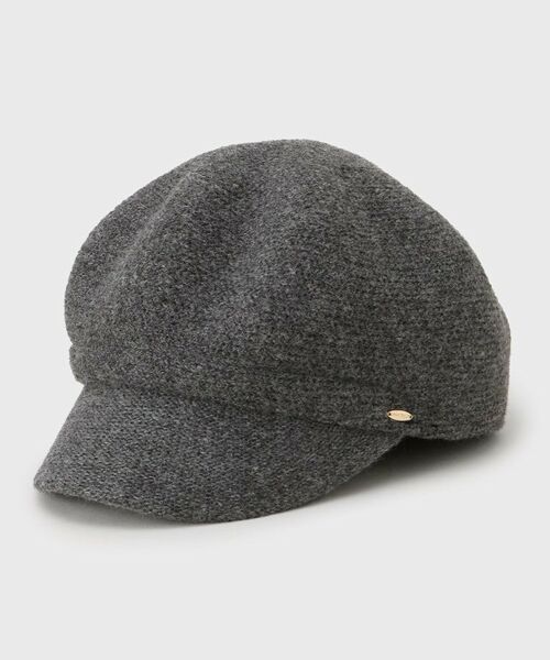 OPAQUE.CLIP / オペーク ドット クリップ ハンチング・キャスケット・ベレー帽 | プレート付きキャスケット | 詳細1