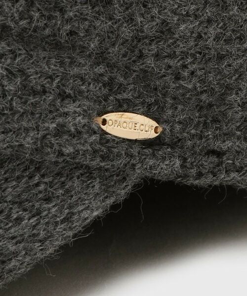 OPAQUE.CLIP / オペーク ドット クリップ ハンチング・キャスケット・ベレー帽 | プレート付きキャスケット | 詳細6