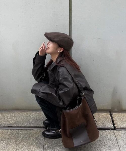 OPAQUE.CLIP / オペーク ドット クリップ 服飾雑貨 | ウールライクハンチング | 詳細9