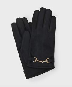 OPAQUE.CLIP / オペーク ドット クリップ 手袋 | ビット付きフェイクスエードグローブ