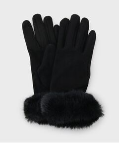 OPAQUE.CLIP / オペーク ドット クリップ 手袋 | フェイクファー付きグローブ