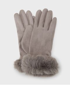 OPAQUE.CLIP / オペーク ドット クリップ 手袋 | フェイクファー付きグローブ