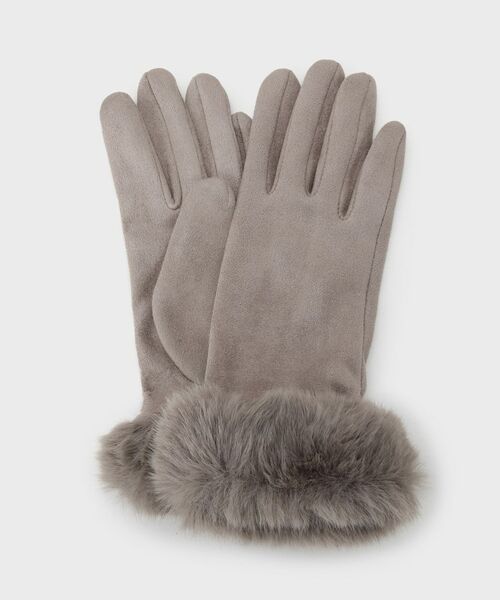 OPAQUE.CLIP / オペーク ドット クリップ 手袋 | フェイクファー付きグローブ | 詳細1