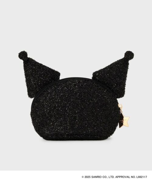 OPAQUE.CLIP / オペーク ドット クリップ ポーチ | ◆【クロミ】フェイス型キラキラシェルポーチ | 詳細3