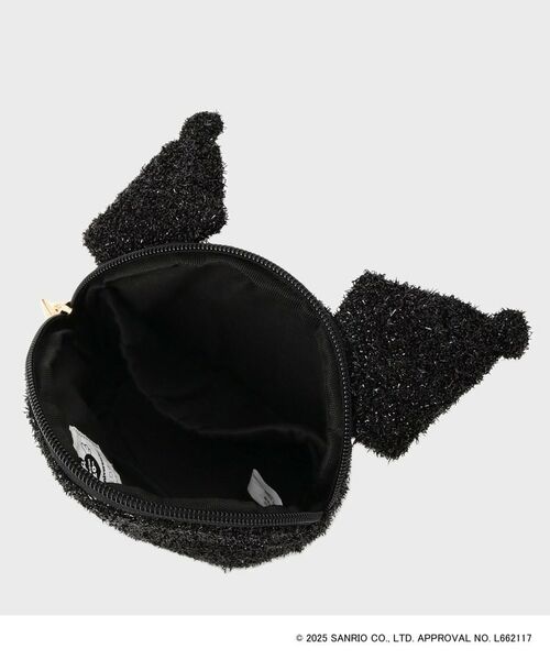 OPAQUE.CLIP / オペーク ドット クリップ ポーチ | ◆【クロミ】フェイス型キラキラシェルポーチ | 詳細4