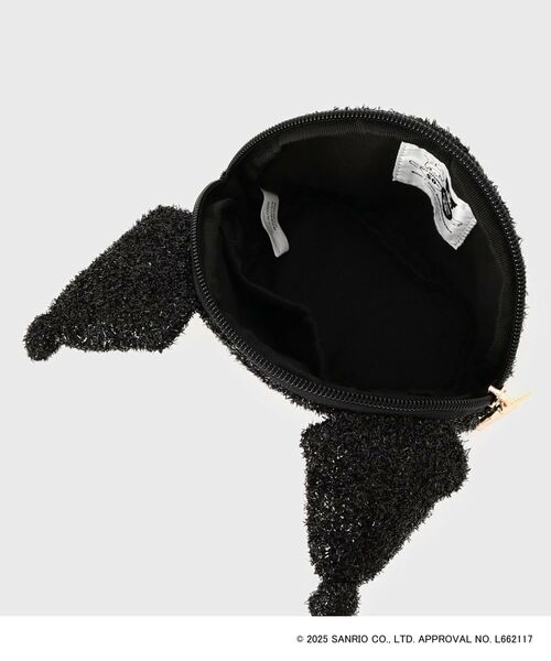 OPAQUE.CLIP / オペーク ドット クリップ ポーチ | ◆【クロミ】フェイス型キラキラシェルポーチ | 詳細5