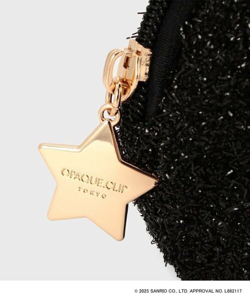 OPAQUE.CLIP / オペーク ドット クリップ ポーチ | ◆【クロミ】フェイス型キラキラシェルポーチ | 詳細6