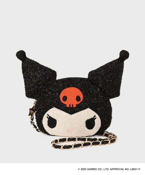 OPAQUE.CLIP / オペーク ドット クリップ ショルダーバッグ | ◆【クロミ】フェイス型2WAYキラキラミニショルダー | 詳細1