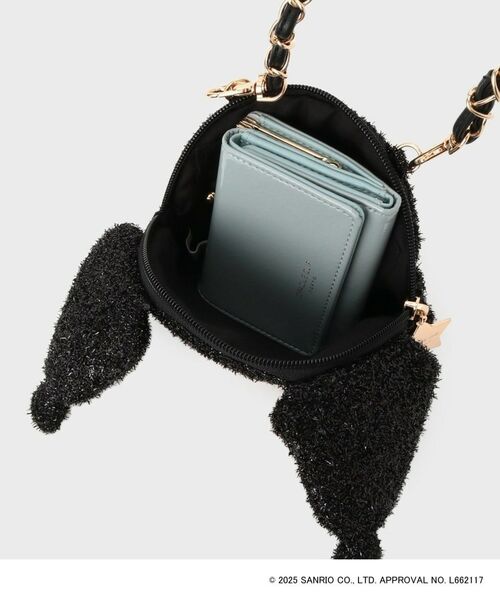 OPAQUE.CLIP / オペーク ドット クリップ ショルダーバッグ | ◆【クロミ】フェイス型2WAYキラキラミニショルダー | 詳細11