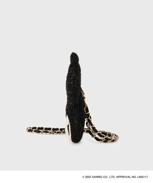 OPAQUE.CLIP / オペーク ドット クリップ ショルダーバッグ | ◆【クロミ】フェイス型2WAYキラキラミニショルダー | 詳細2