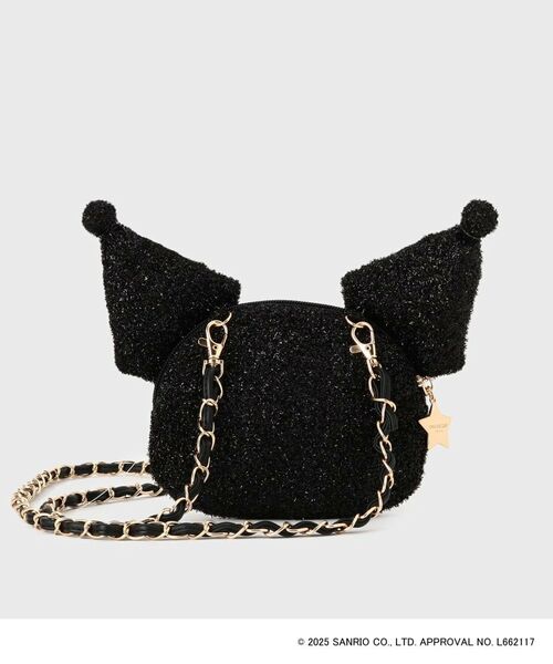 OPAQUE.CLIP / オペーク ドット クリップ ショルダーバッグ | ◆【クロミ】フェイス型2WAYキラキラミニショルダー | 詳細3