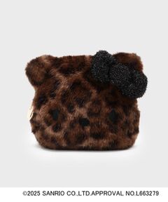 OPAQUE.CLIP / オペーク ドット クリップ ポーチ | 【ハローキティ】フェイス型ふわふわポーチ