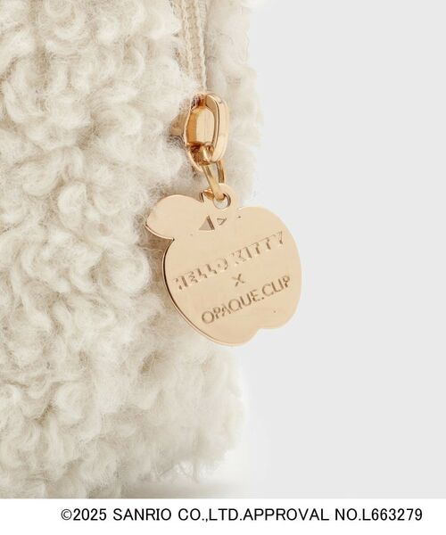 OPAQUE.CLIP / オペーク ドット クリップ ポーチ | 【ハローキティ】フェイス型ふわふわポーチ | 詳細4