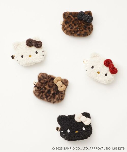 OPAQUE.CLIP / オペーク ドット クリップ ポーチ | 【ハローキティ】フェイス型ふわふわポーチ | 詳細6