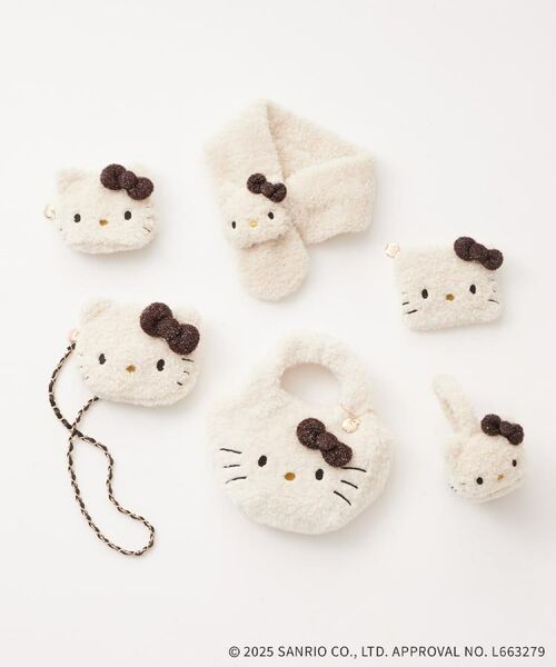 OPAQUE.CLIP / オペーク ドット クリップ ポーチ | 【ハローキティ】フェイス型ふわふわポーチ | 詳細7