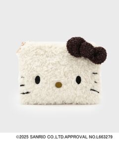 OPAQUE.CLIP / オペーク ドット クリップ ポーチ | 【ハローキティ】フラット型ふわふわポーチ