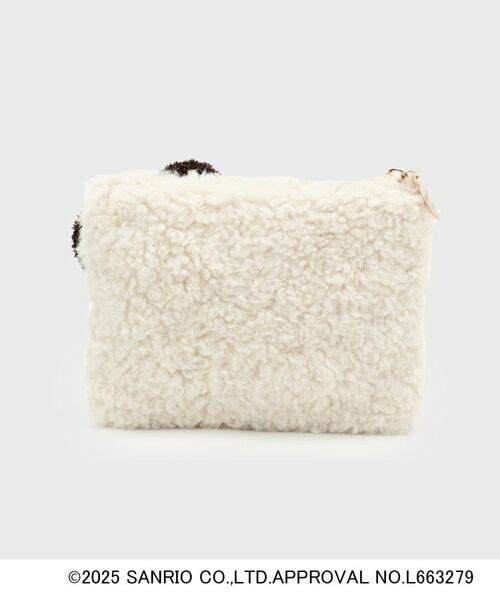 OPAQUE.CLIP / オペーク ドット クリップ ポーチ | 【ハローキティ】フラット型ふわふわポーチ | 詳細3