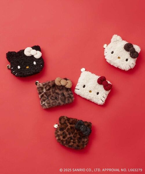 OPAQUE.CLIP / オペーク ドット クリップ ポーチ | 【ハローキティ】フラット型ふわふわポーチ | 詳細8