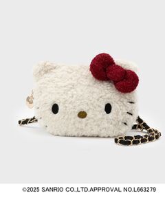 OPAQUE.CLIP / オペーク ドット クリップ ショルダーバッグ | 【ハローキティ】フェイス型2WAYふわふわミニショルダーバッグ