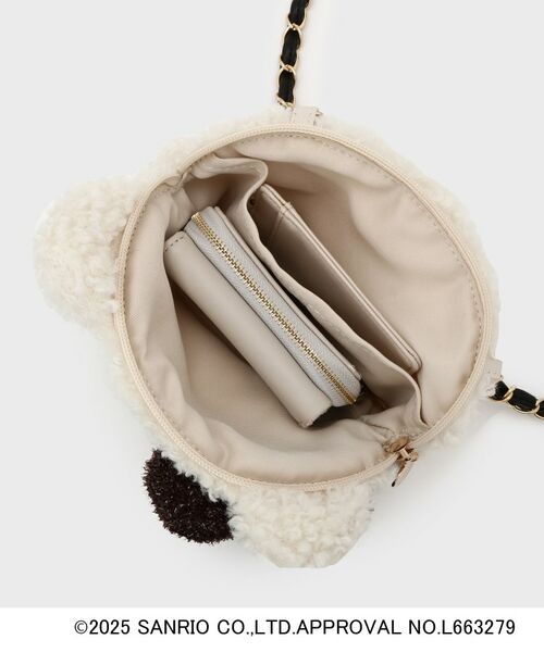 OPAQUE.CLIP / オペーク ドット クリップ ショルダーバッグ | 【ハローキティ】フェイス型2WAYふわふわミニショルダーバッグ | 詳細10