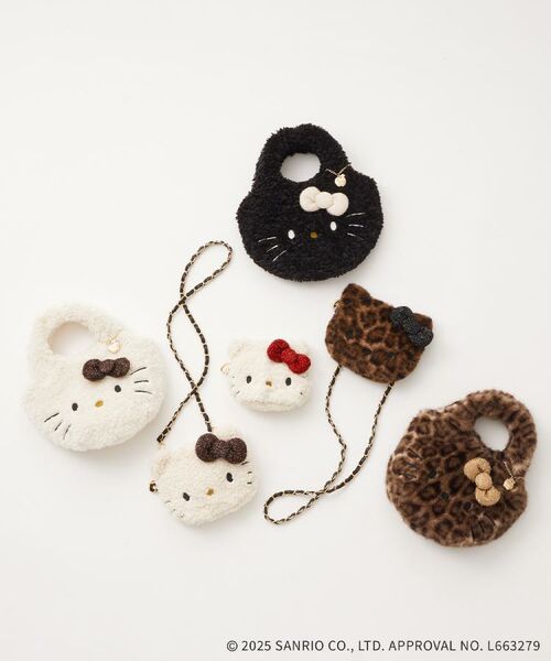 OPAQUE.CLIP / オペーク ドット クリップ ショルダーバッグ | 【ハローキティ】フェイス型2WAYふわふわミニショルダーバッグ | 詳細14