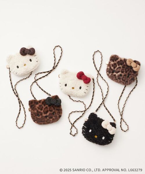 OPAQUE.CLIP / オペーク ドット クリップ ショルダーバッグ | 【ハローキティ】フェイス型2WAYふわふわミニショルダーバッグ | 詳細15
