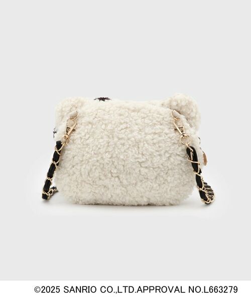 OPAQUE.CLIP / オペーク ドット クリップ ショルダーバッグ | 【ハローキティ】フェイス型2WAYふわふわミニショルダーバッグ | 詳細3