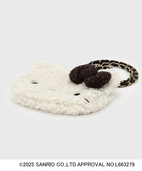OPAQUE.CLIP / オペーク ドット クリップ ショルダーバッグ | 【ハローキティ】フェイス型2WAYふわふわミニショルダーバッグ | 詳細4