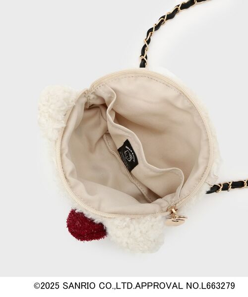OPAQUE.CLIP / オペーク ドット クリップ ショルダーバッグ | 【ハローキティ】フェイス型2WAYふわふわミニショルダーバッグ | 詳細8