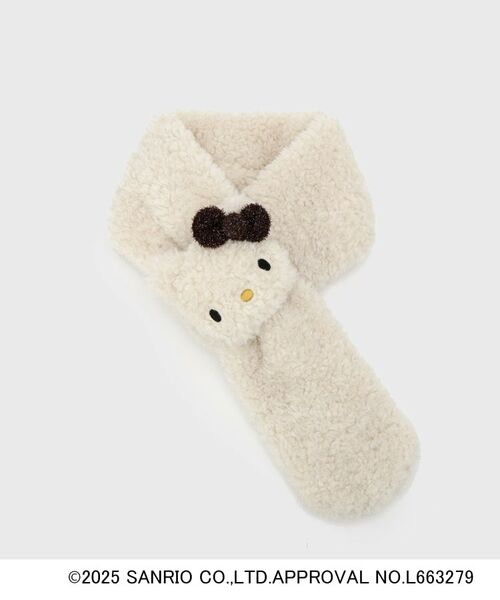 OPAQUE.CLIP / オペーク ドット クリップ マフラー・ショール・スヌード・ストール | 【ハローキティ】ふわふわティペット | 詳細1