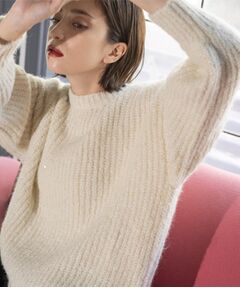 OPAQUE.CLIP / オペーク ドット クリップ ニット・セーター | オーバーサイズ スパンコールニット