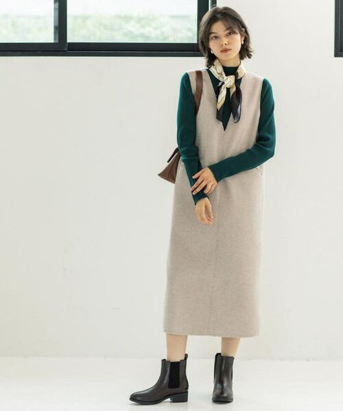 OPAQUE.CLIP / オペーク ドット クリップ ニット・セーター | ハイネックリブニット【洗濯機OK】《6col》 | 詳細11