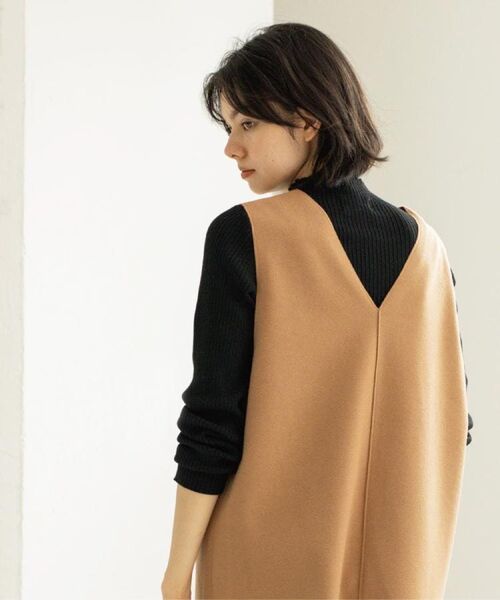 OPAQUE.CLIP / オペーク ドット クリップ ニット・セーター | ハイネックリブニット【洗濯機OK】《6col》 | 詳細4