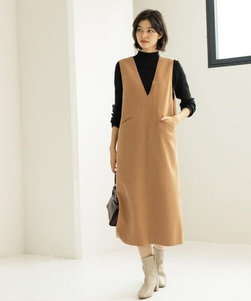 OPAQUE.CLIP / オペーク ドット クリップ ニット・セーター | ハイネックリブニット【洗濯機OK】《6col》 | 詳細5