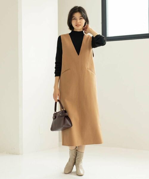 OPAQUE.CLIP / オペーク ドット クリップ ニット・セーター | ハイネックリブニット【洗濯機OK】《6col》 | 詳細6