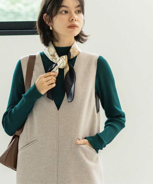 OPAQUE.CLIP / オペーク ドット クリップ ニット・セーター | ハイネックリブニット【洗濯機OK】《6col》 | 詳細8